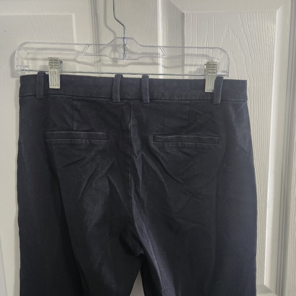 Gap bi stretch flare black stretchy pants 90s y2k minimalist size 8 Reg - Picture 6 of 9